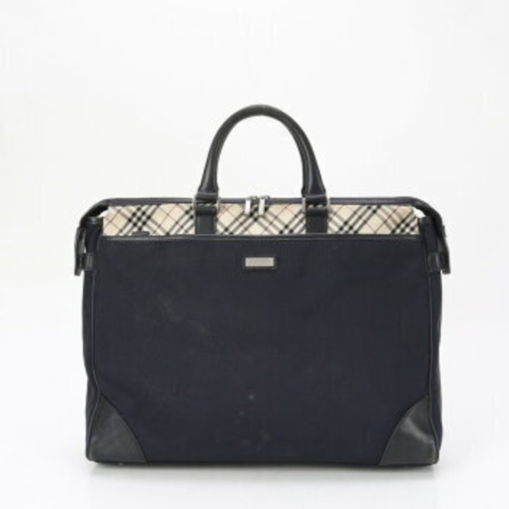 Burberry Nova Check Black Label Business Bag Briefcase MRY